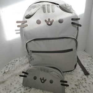 PUSHEEN Cat Backpack/Pencil Bag Kids